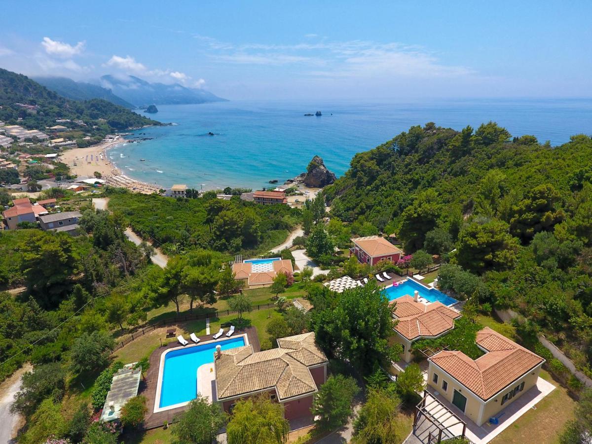Corfu Resorts Villas Pelekas Ngoại thất bức ảnh