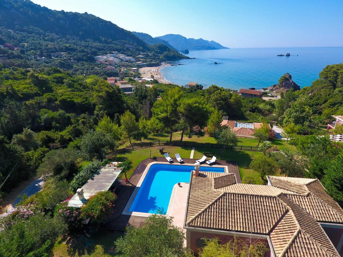 Corfu Resorts Villas Pelekas Ngoại thất bức ảnh
